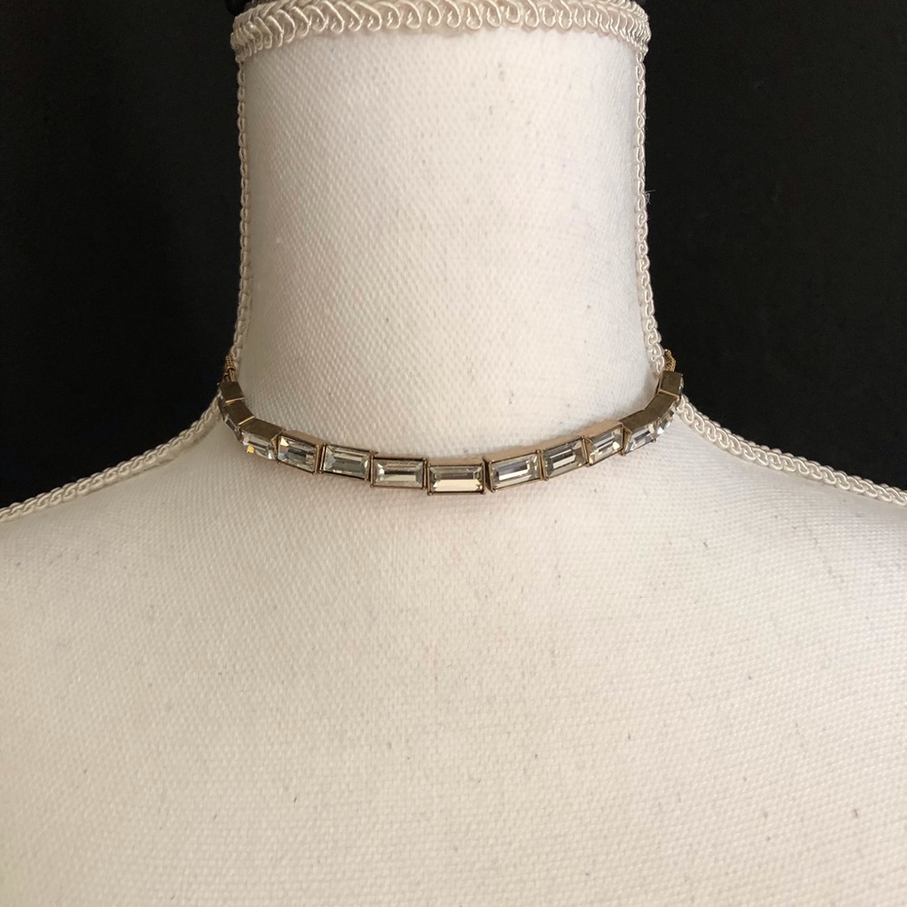 Adjustable Rhinestone Choker